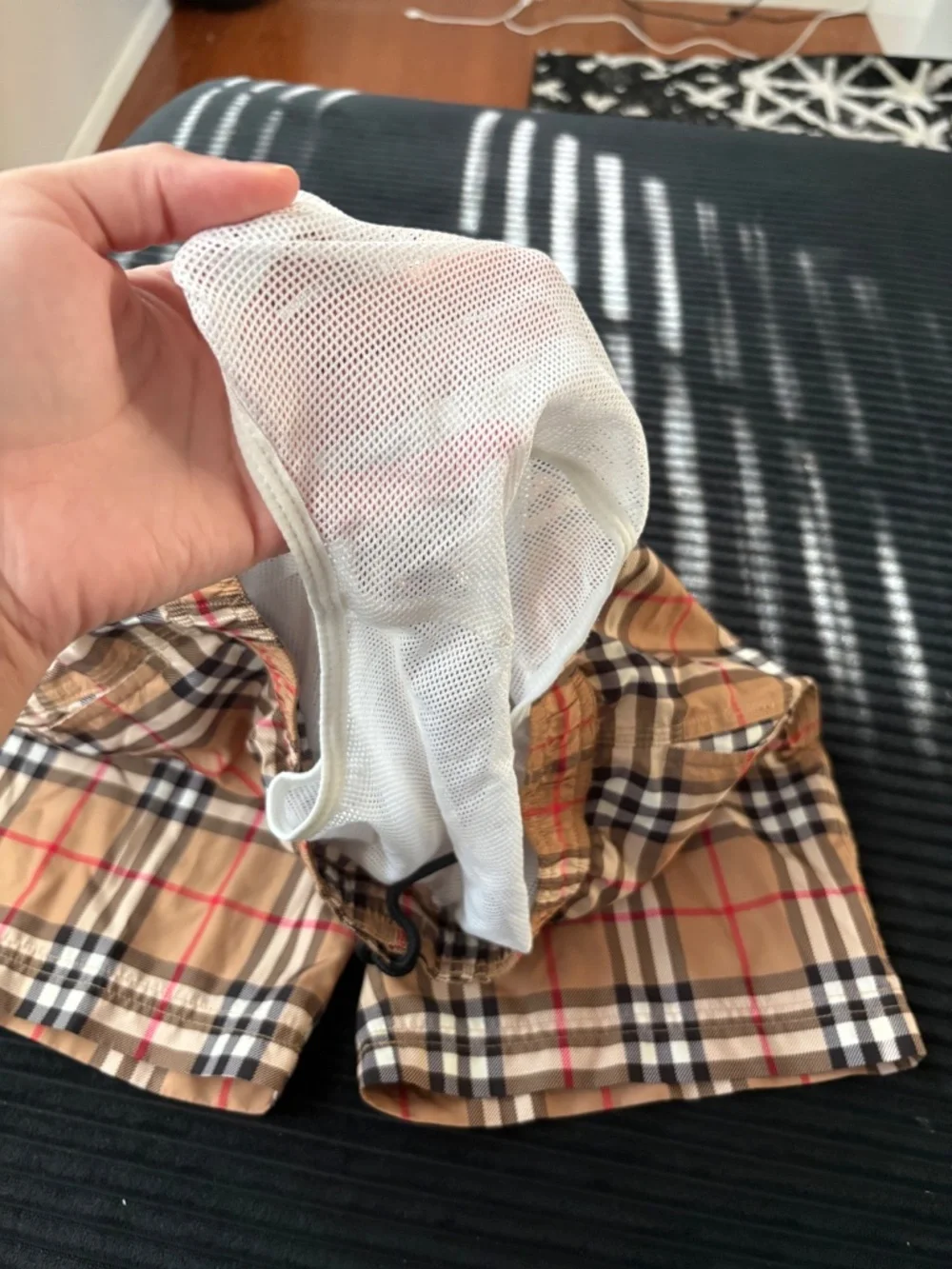 Burberry swim trunks